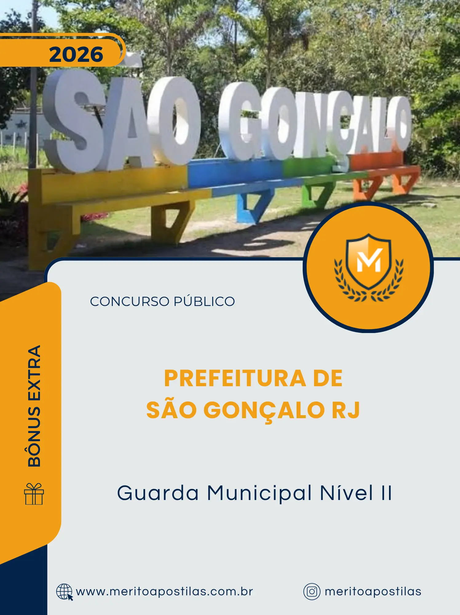 Apostila Guarda Municipal Nível II Prefeitura de São Gonçalo RJ 2026