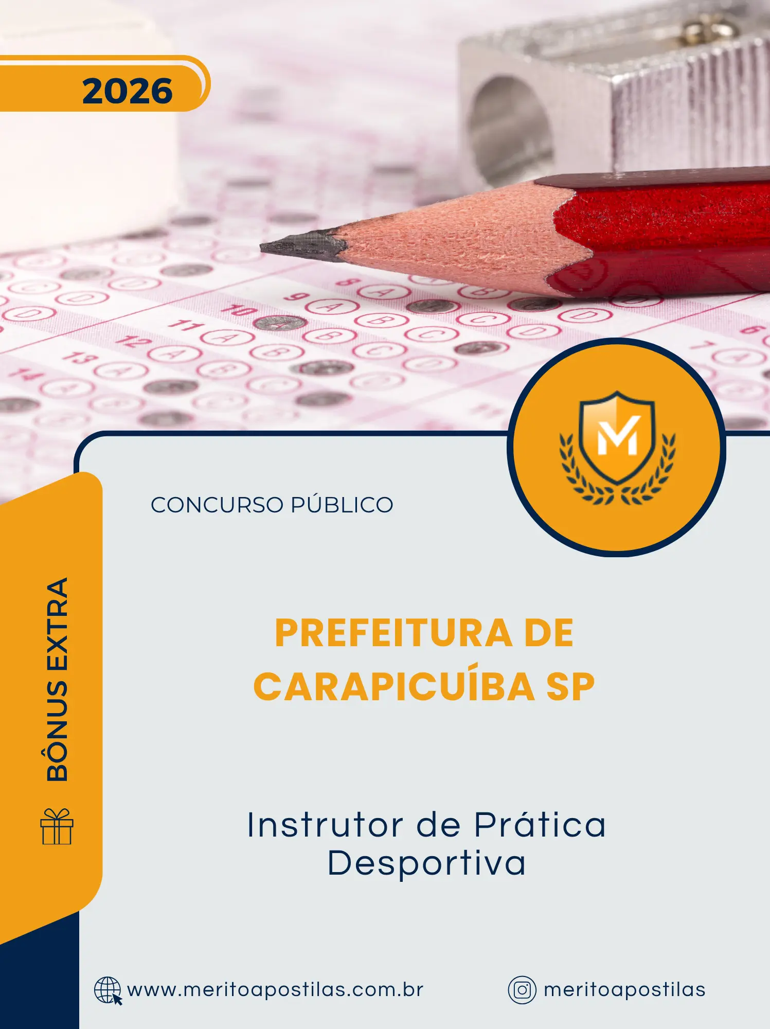 Apostila Instrutor de Prática Desportiva Prefeitura de Carapicuíba SP 2026