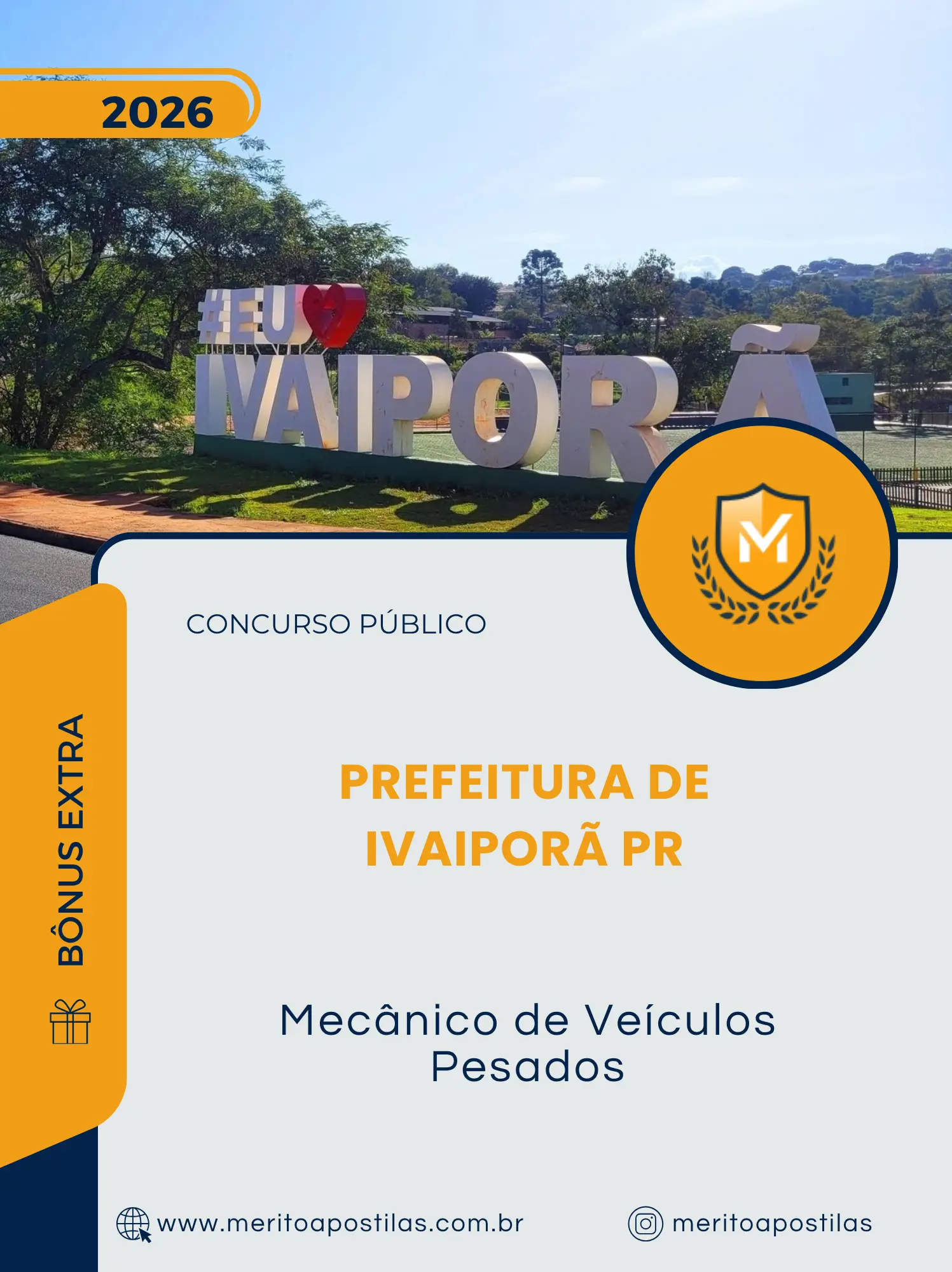 Apostila Mecânico de Veículos Pesados Prefeitura de Ivaiporã PR 2026
