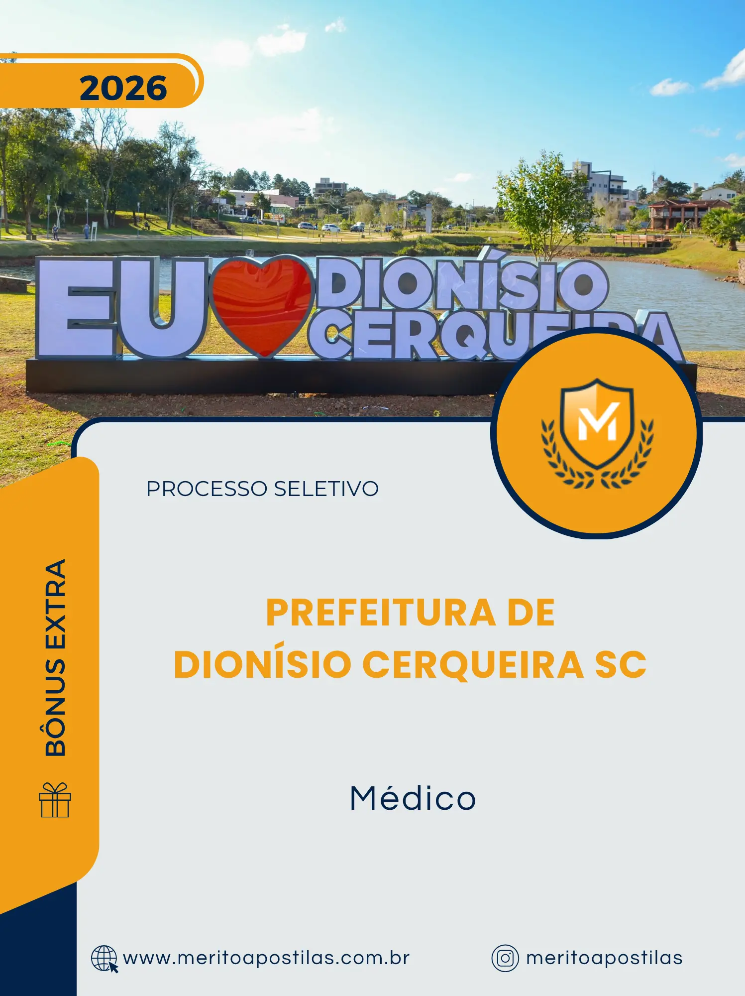 Apostila Médico Prefeitura de Dionísio Cerqueira SC 2026
