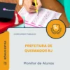 Apostila Monitor de Alunos Prefeitura de Queimados RJ 2026
