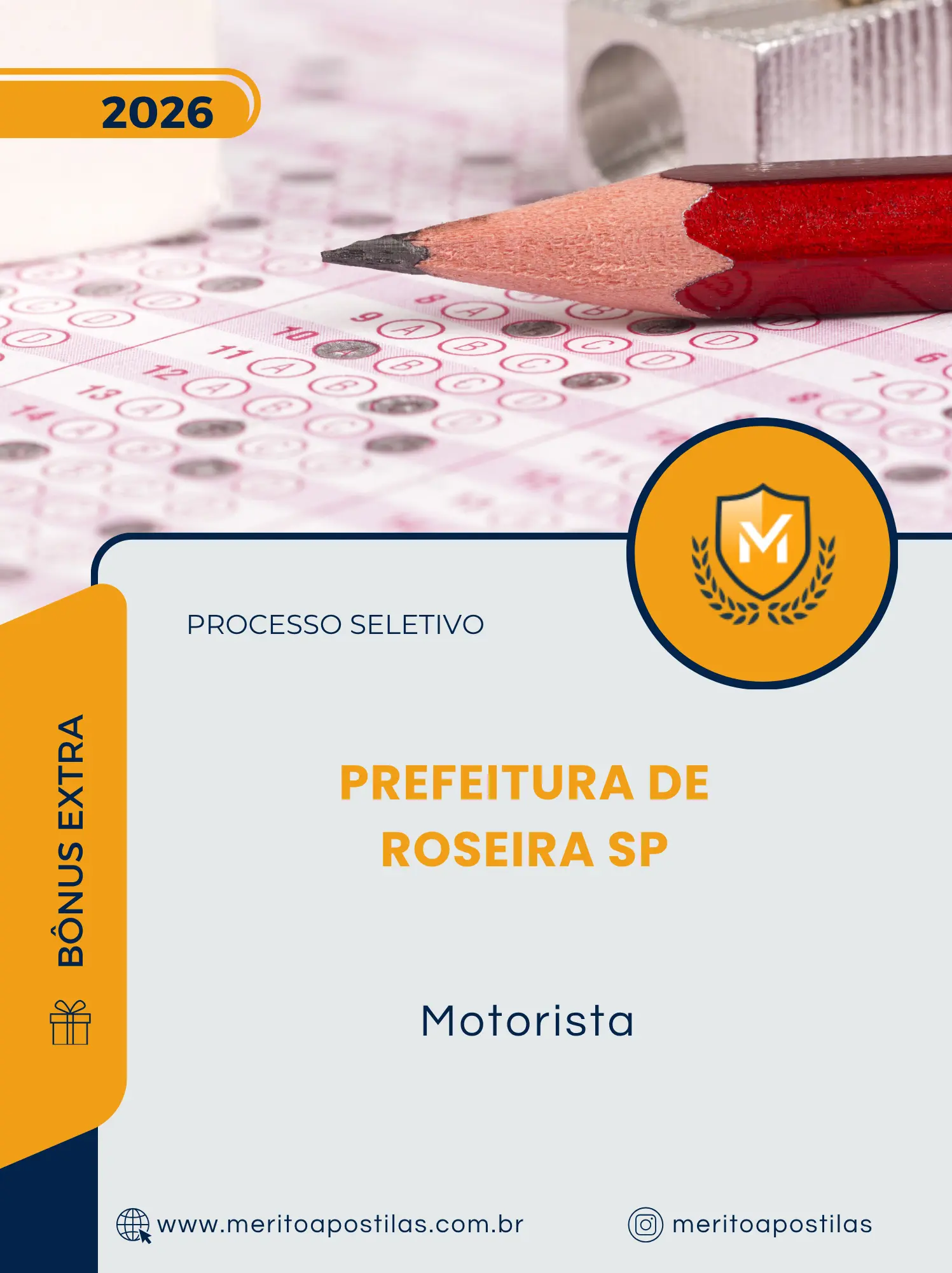 Apostila Motorista Prefeitura de Roseira SP 2026