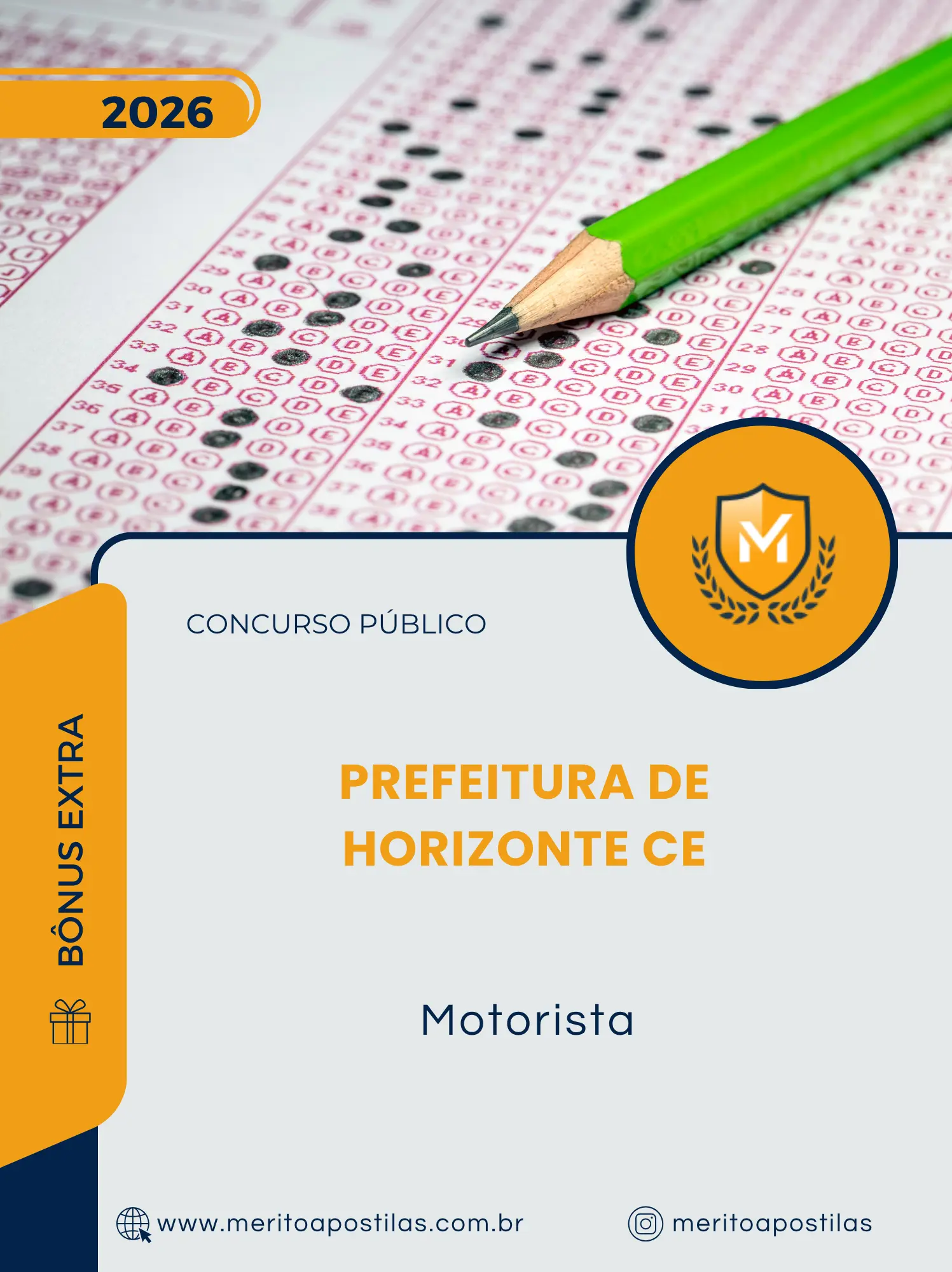 Apostila Motorista Prefeitura de Horizonte CE 2026