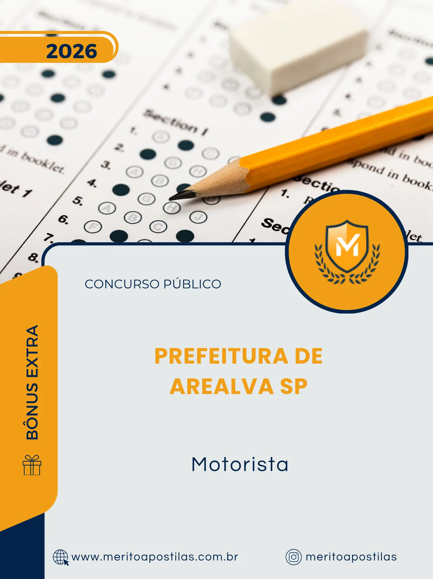 Apostila Motorista Prefeitura de Arealva SP 2026