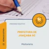 Apostila Motorista Prefeitura de Joaçaba SC 2026