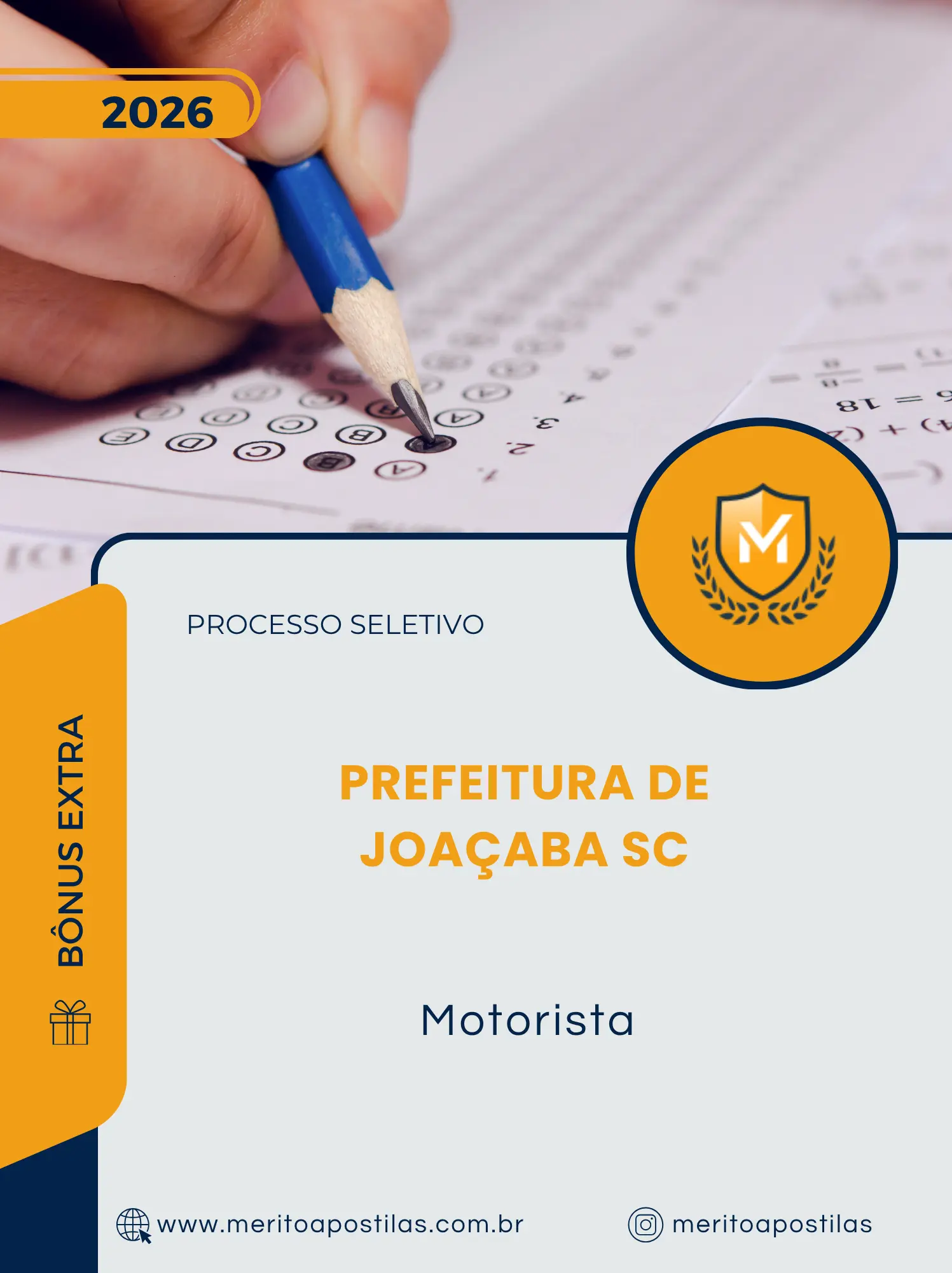 Apostila Motorista Prefeitura de Joaçaba SC 2026