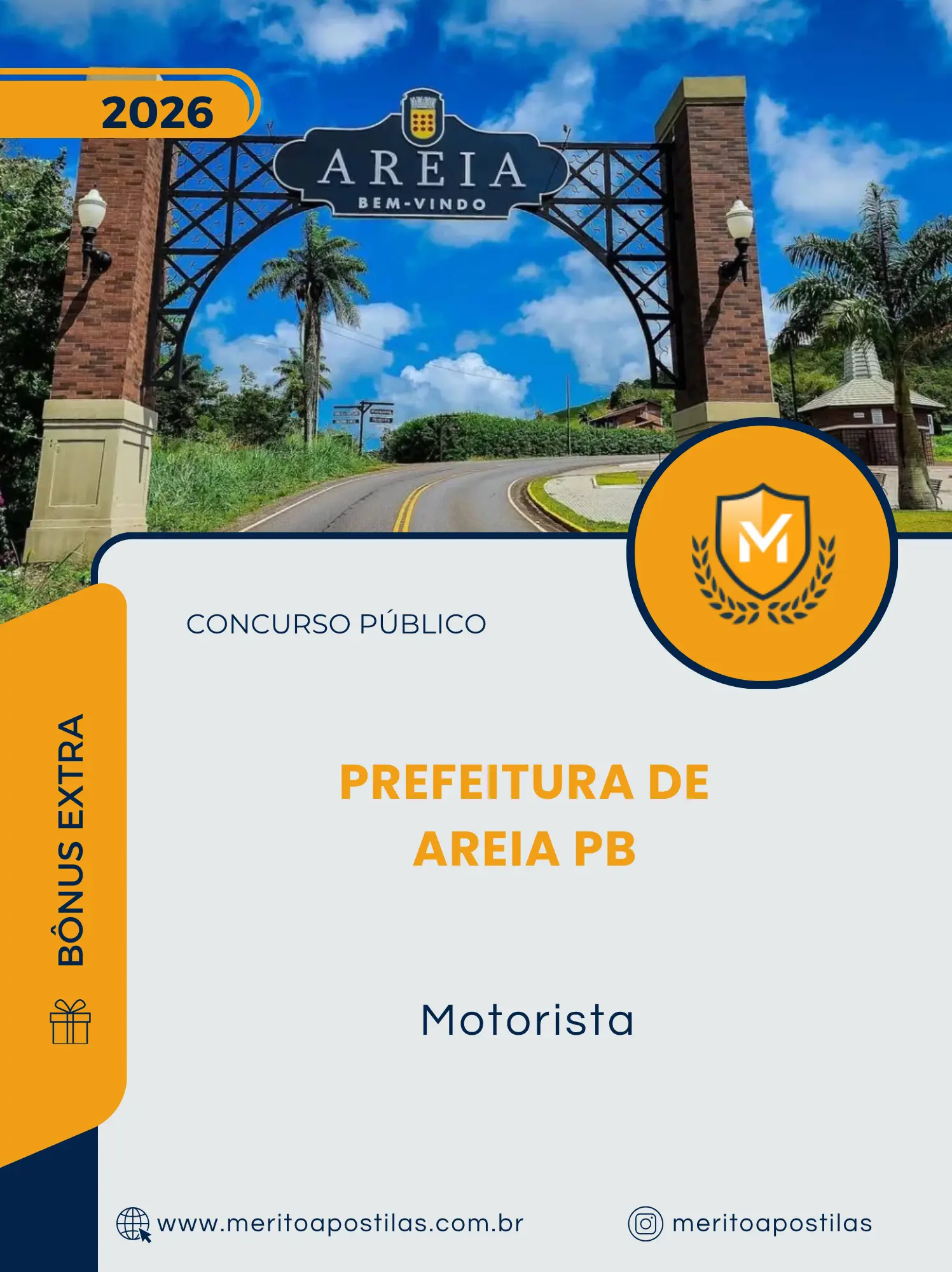 Apostila Motorista Prefeitura de Areia PB 2026