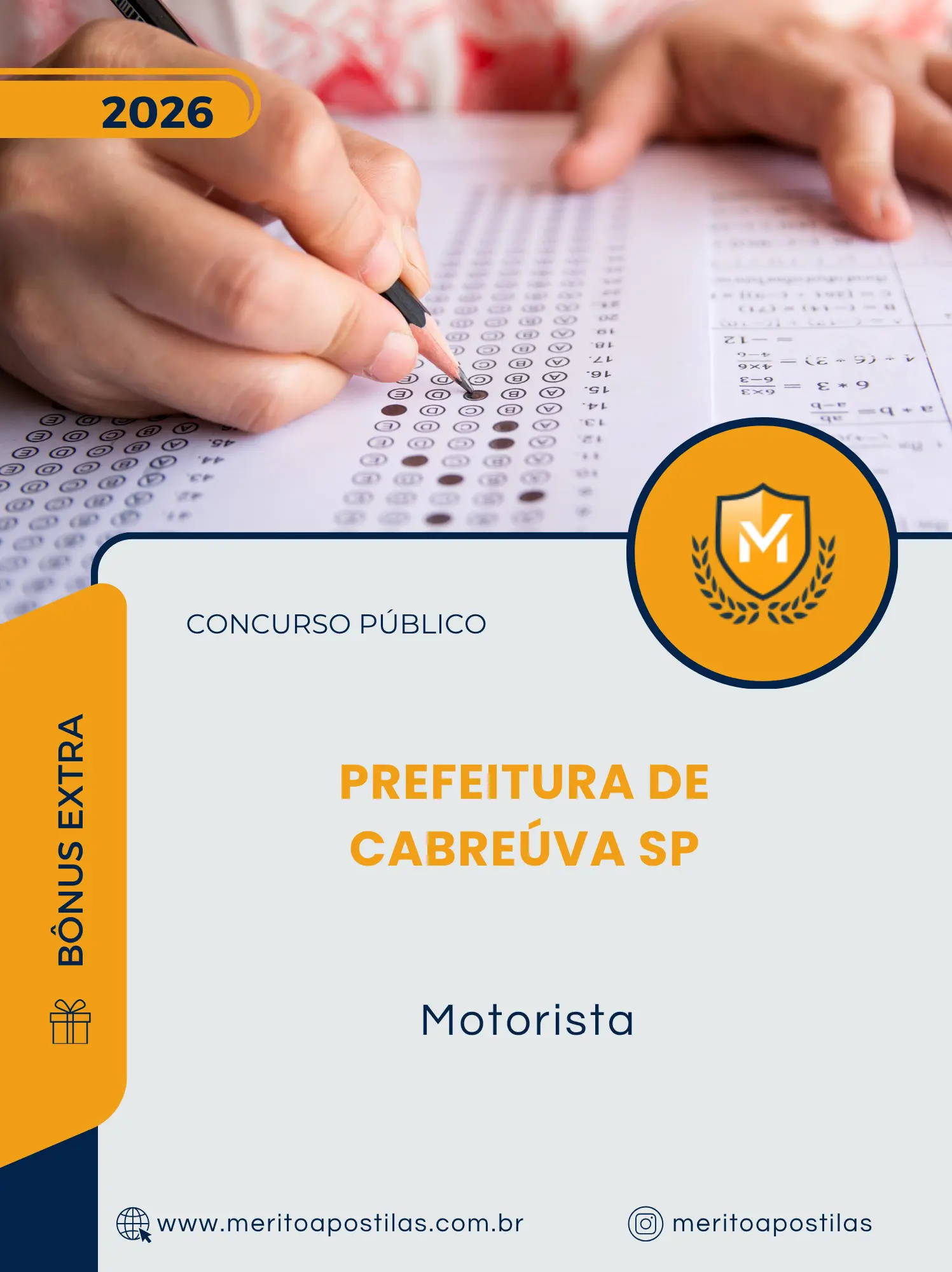 Apostila Motorista Prefeitura de Cabreúva SP 2026