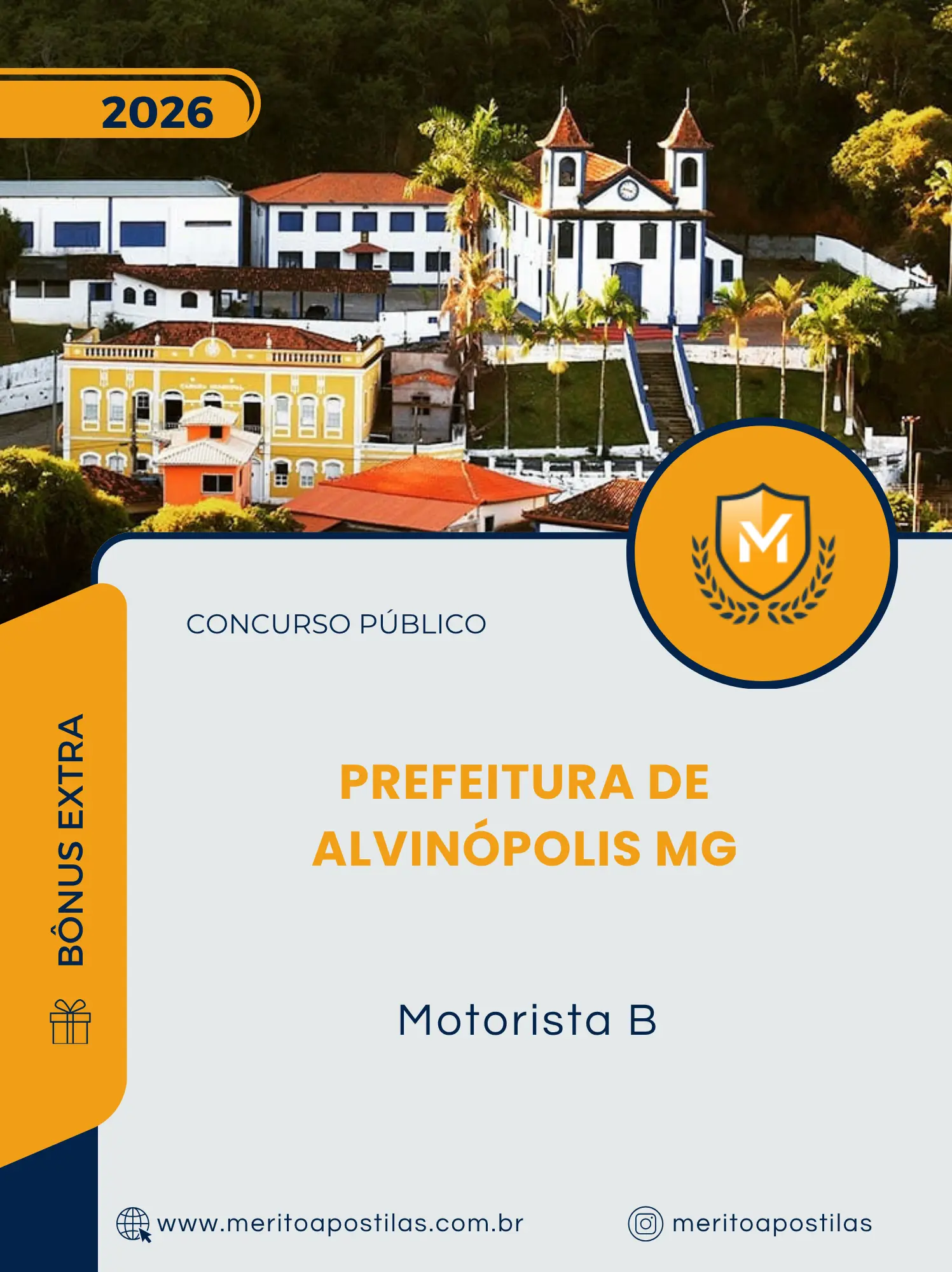 Apostila Motorista B Prefeitura de Alvinópolis MG 2026