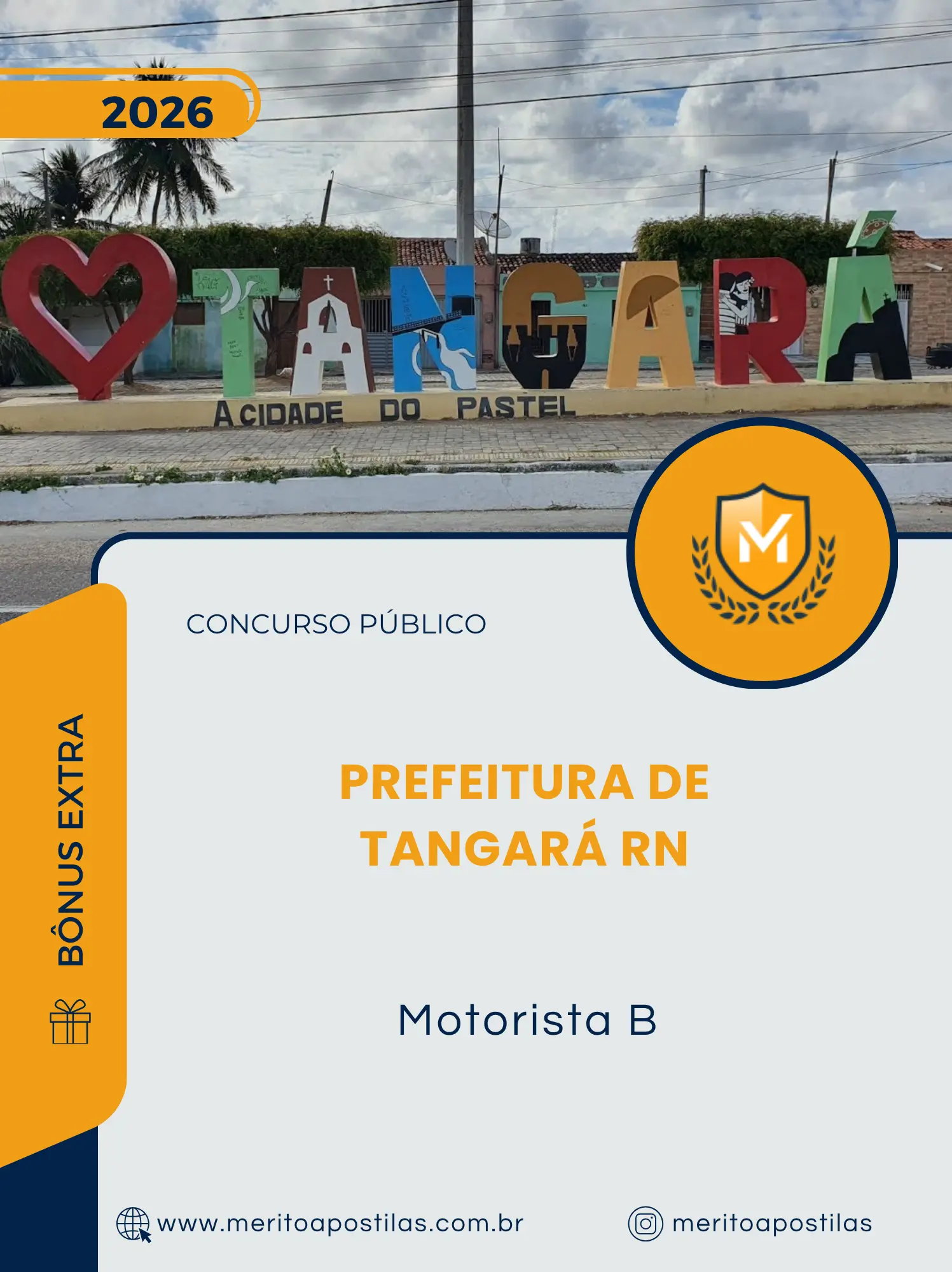 Apostila Motorista B Prefeitura de Tangará RN 2026