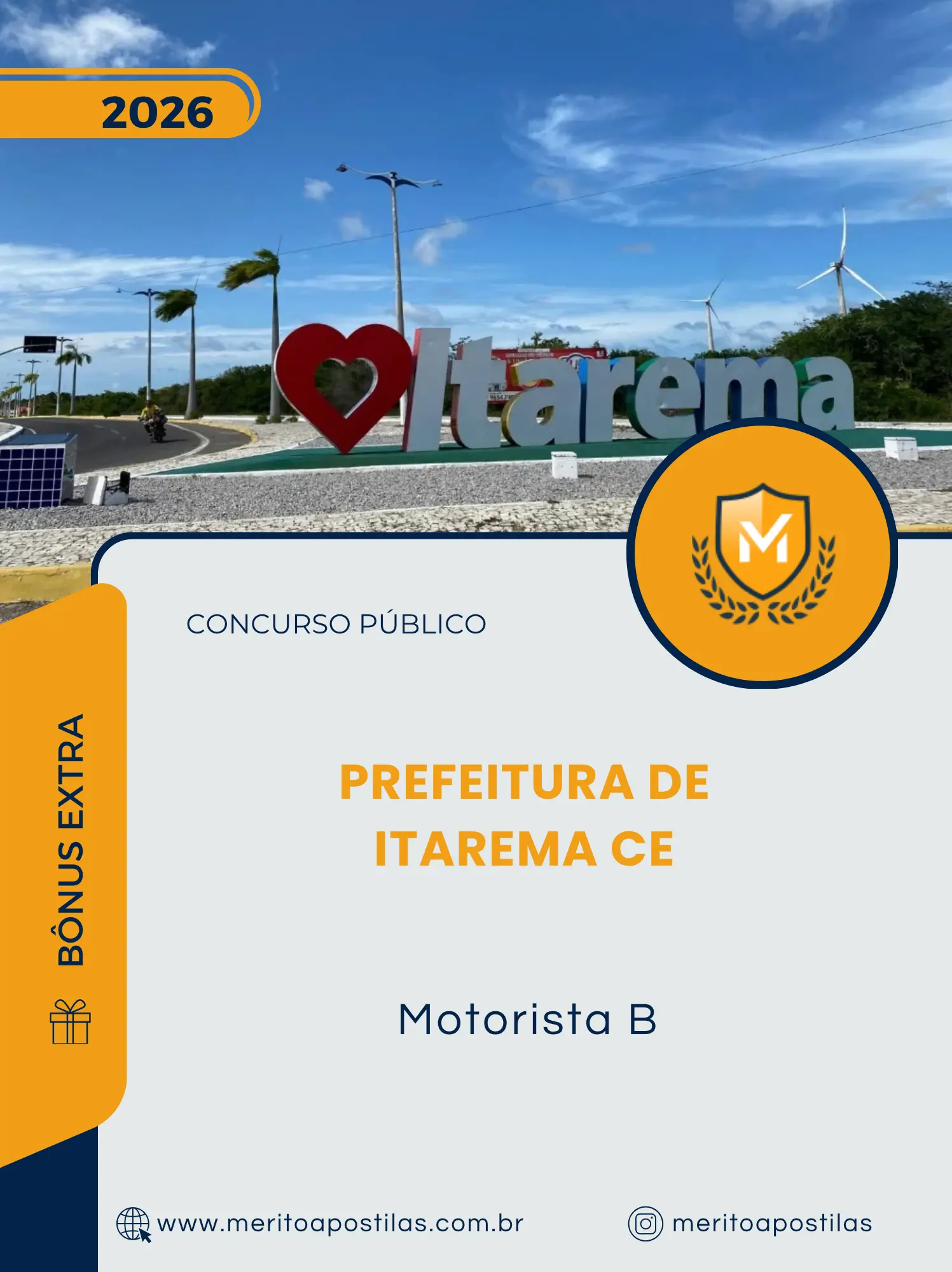 Apostila Motorista B Prefeitura de Itarema CE 2026