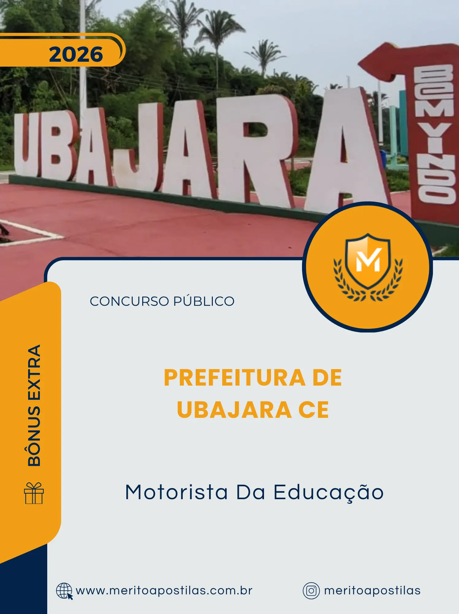 Apostila Motorista Da Educação Prefeitura de Ubajara CE 2026