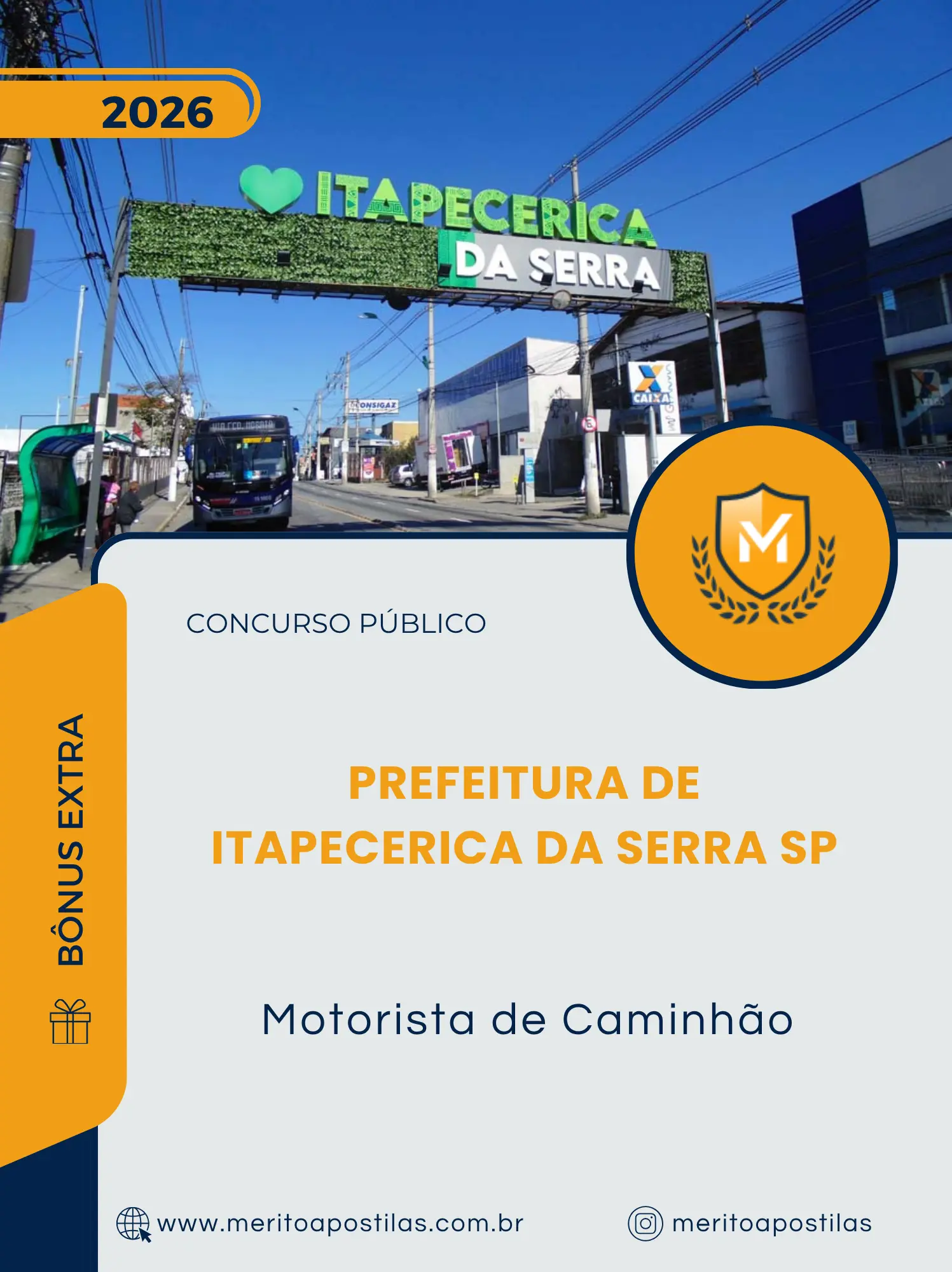 Apostila Motorista de Caminhão Prefeitura de Itapecerica da Serra SP 2026