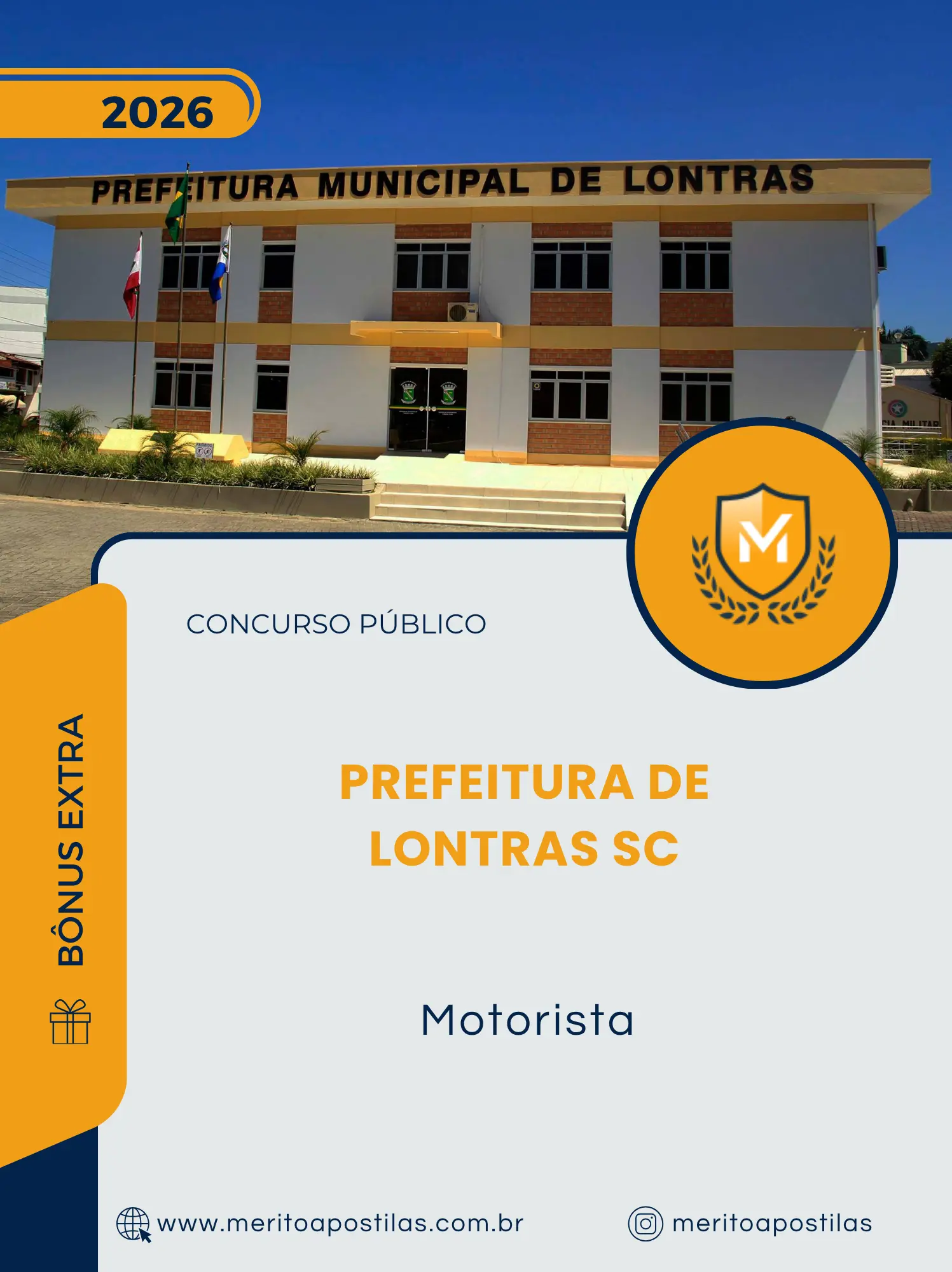Apostila Motorista Prefeitura de Lontras SC 2026