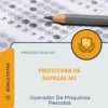 Apostila Operador De Máquinas Pesadas Prefeitura de Sapezal MT 2026