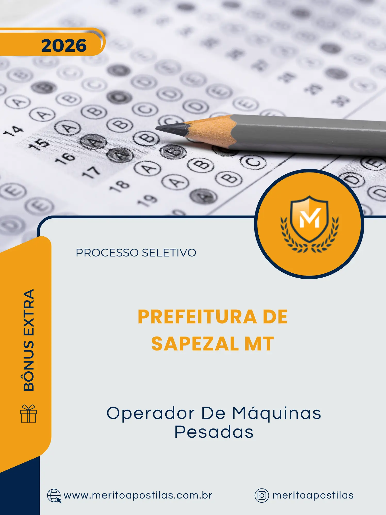 Apostila Operador De Máquinas Pesadas Prefeitura de Sapezal MT 2026