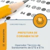 Apostila Operador Técnico de Saneamento de ETE e ETA Prefeitura de Corumbataí SP 2026
