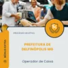 Apostila Operador de Caixa Prefeitura de Delfinópolis MG 2026