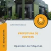 Apostila Operador de Máquinas Prefeitura de Ivoti RS 2026