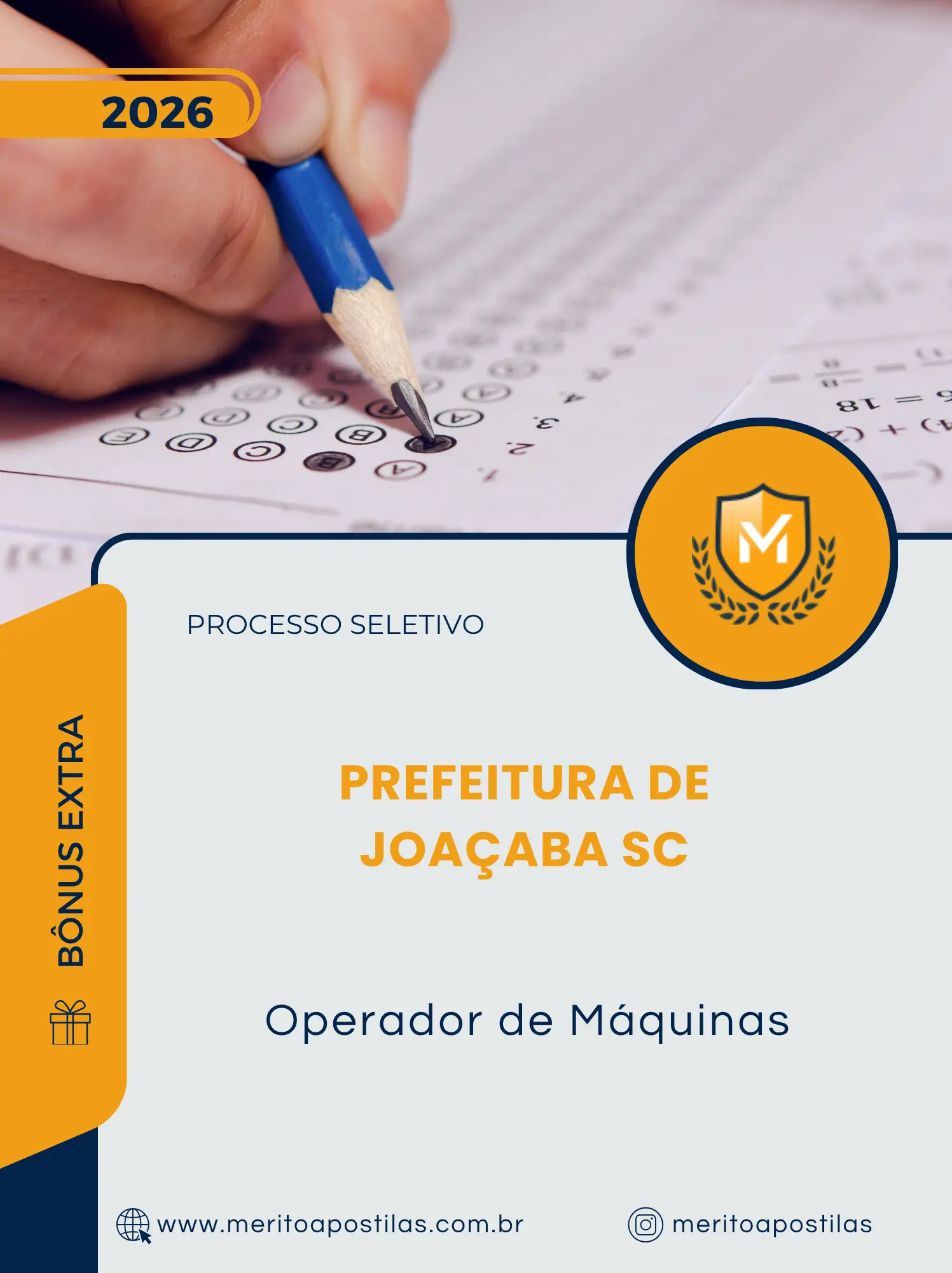 Apostila Operador de Máquinas Prefeitura de Joaçaba SC 2026