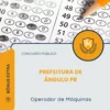 Apostila Operador de Máquinas Prefeitura de Ângulo PR 2026