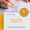 Apostila Operador de Máquinas Prefeitura de Cabreúva SP 2026
