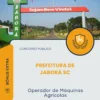 Apostila Operador de Máquinas Agrícolas Prefeitura de Jaborá SC 2026