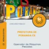 Apostila Operador de Máquinas Pesadas Prefeitura de Poranga CE 2026