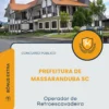 Apostila Operador de Retroescavadeira Prefeitura de Massaranduba SC 2026
