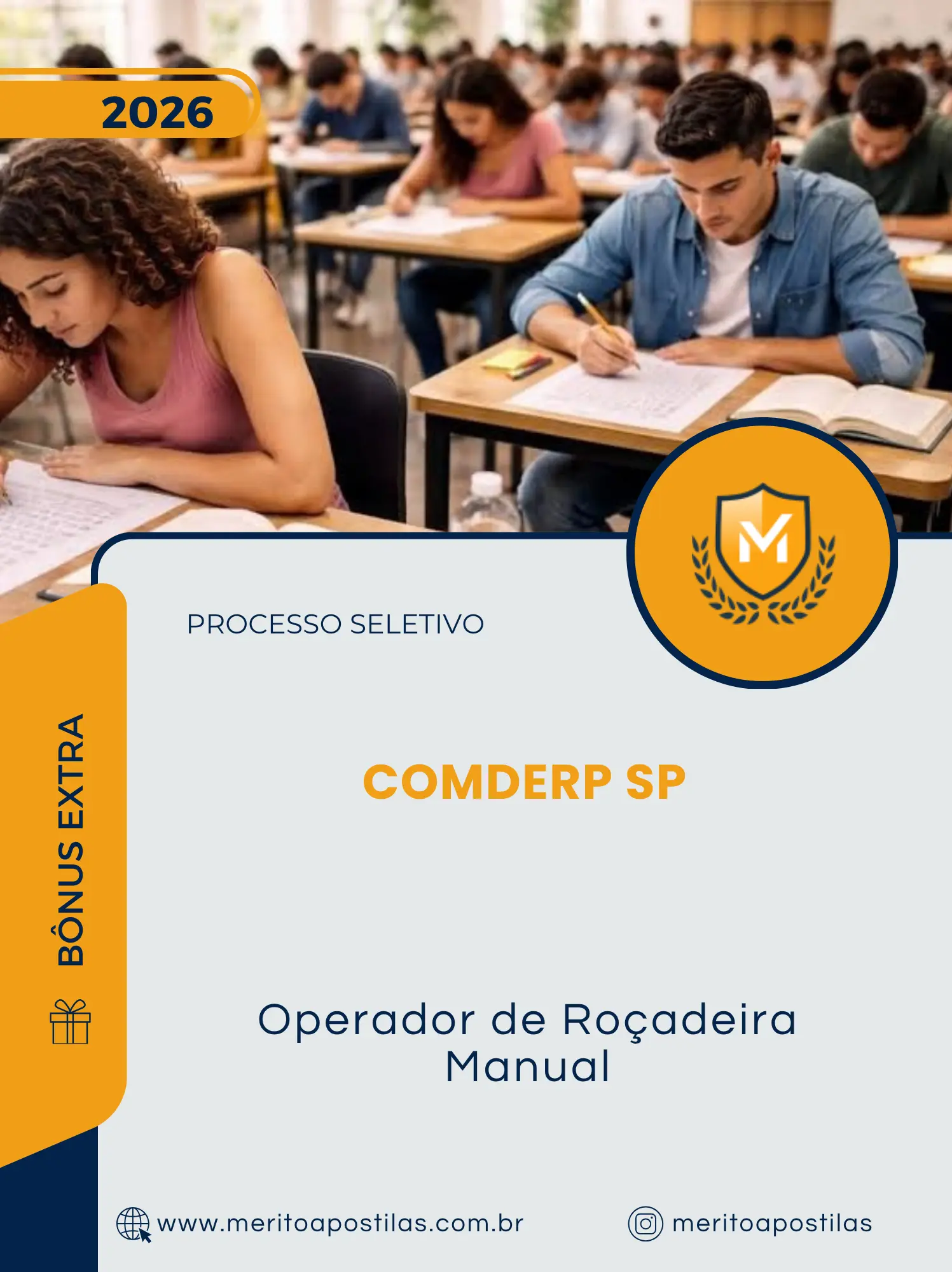 Apostila Operador de Roçadeira Manual Processo Seletivo COMDERP SP 2026