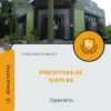 Apostila Operário Prefeitura de Ivoti RS 2026