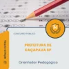 Apostila Orientador Pedagógico Prefeitura de Caçapava SP 2026