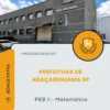Apostila PEB II Matemática Prefeitura de Araçariguama SP 2026