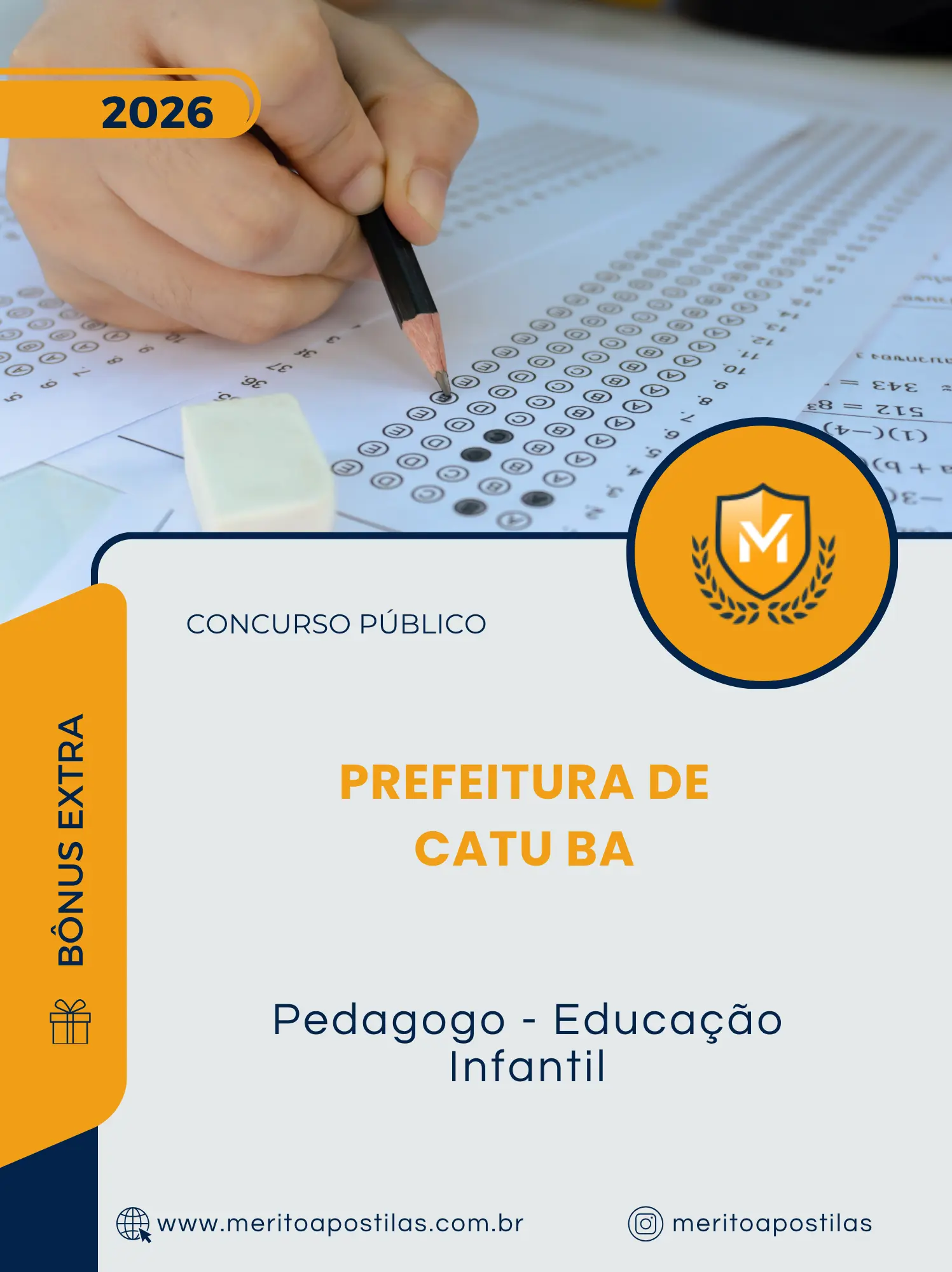 Apostila Pedagogo Educação Infantil Prefeitura de Catu BA 2026