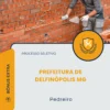 Apostila Pedreiro Prefeitura de Delfinópolis MG 2026