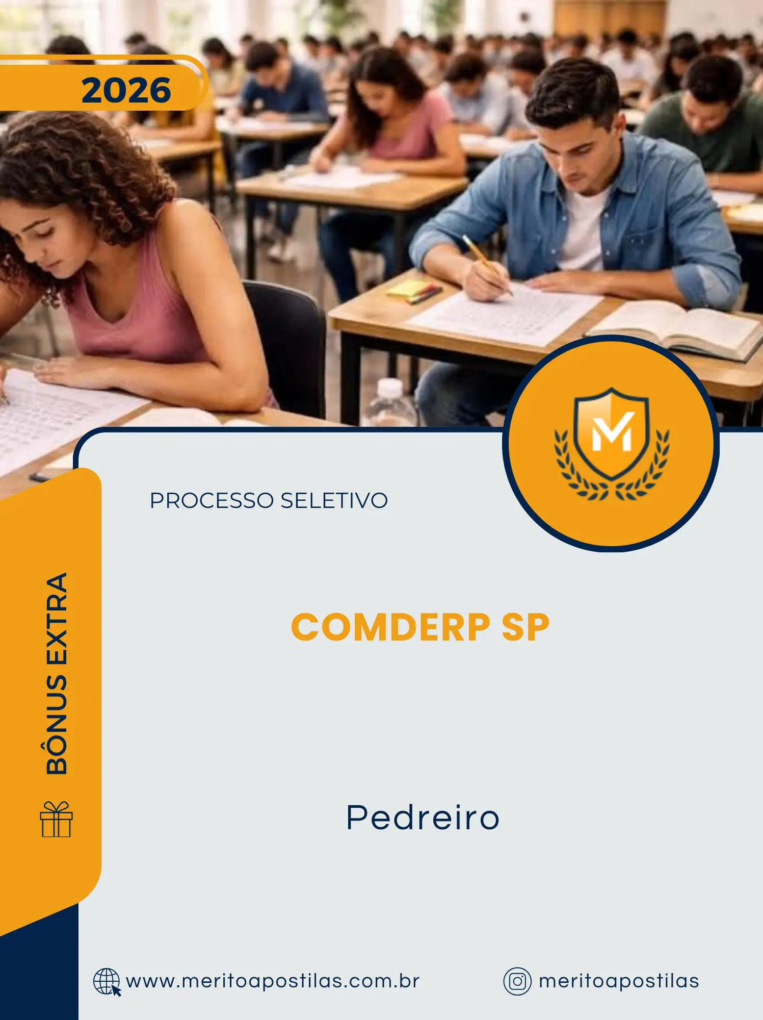 Apostila Pedreiro Processo Seletivo COMDERP SP 2026