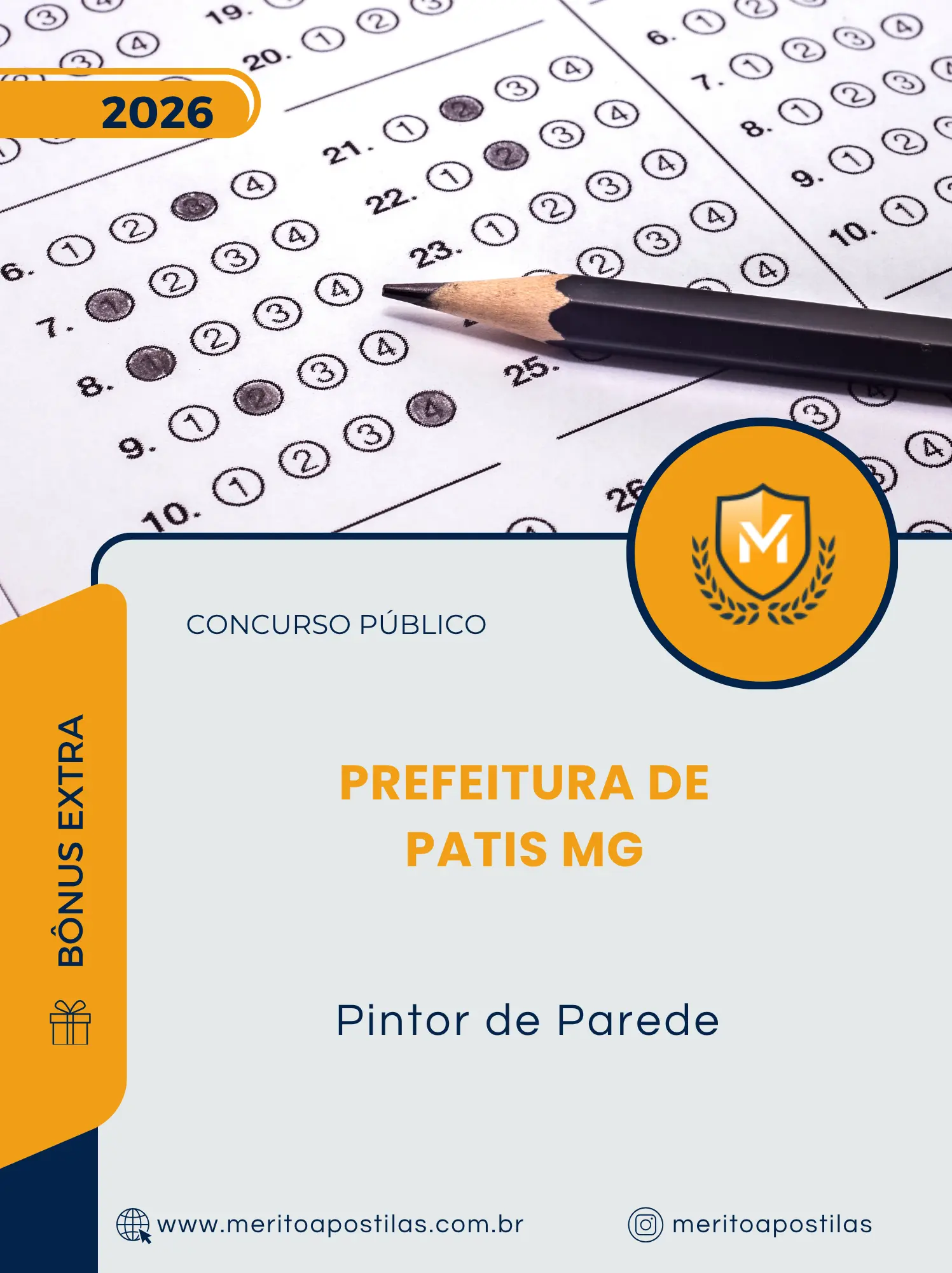 Apostila Pintor de Parede Prefeitura de Patis MG 2026