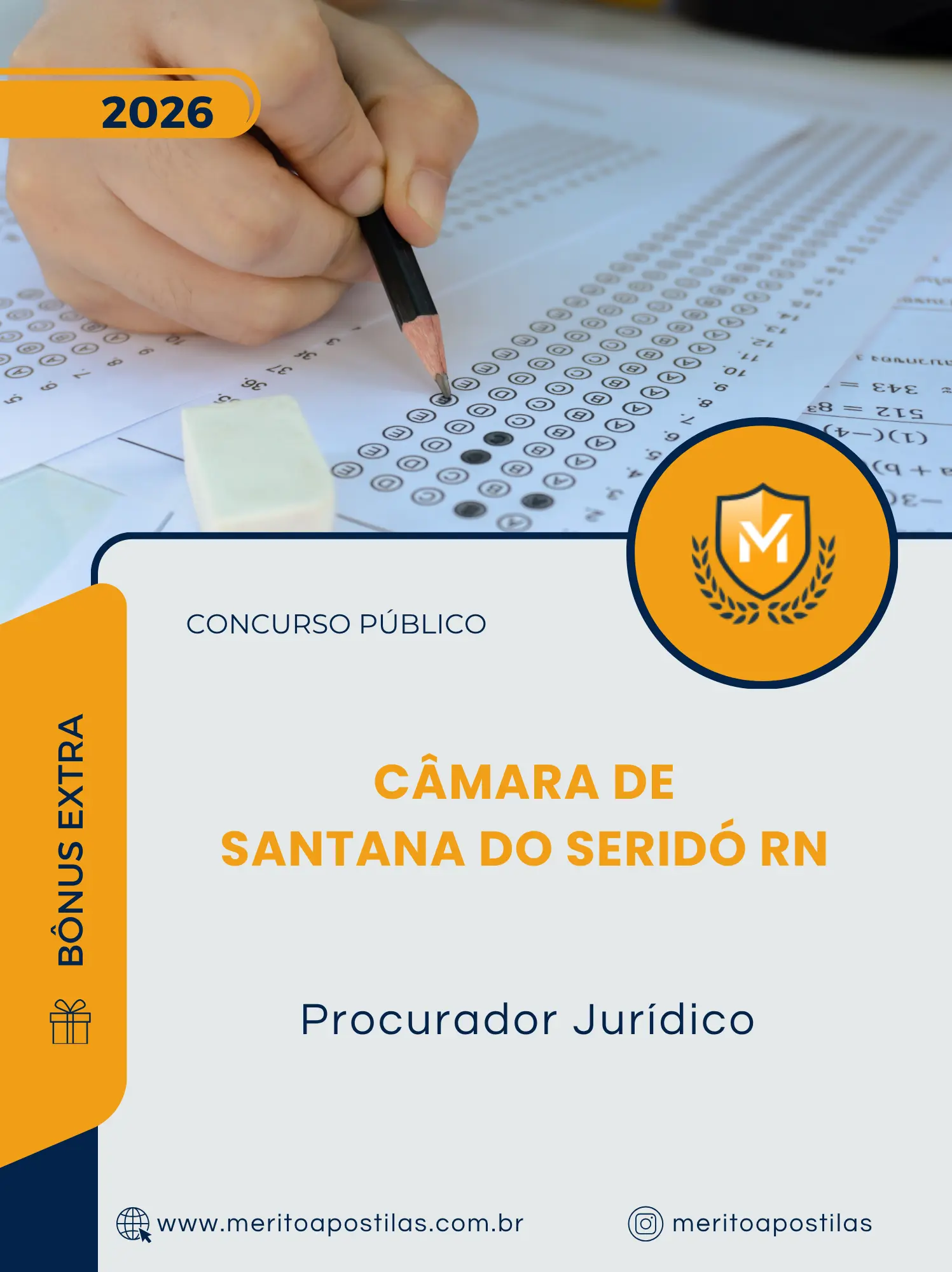 Apostila Procurador Jurídico Câmara de Santana do Seridó RN 2026