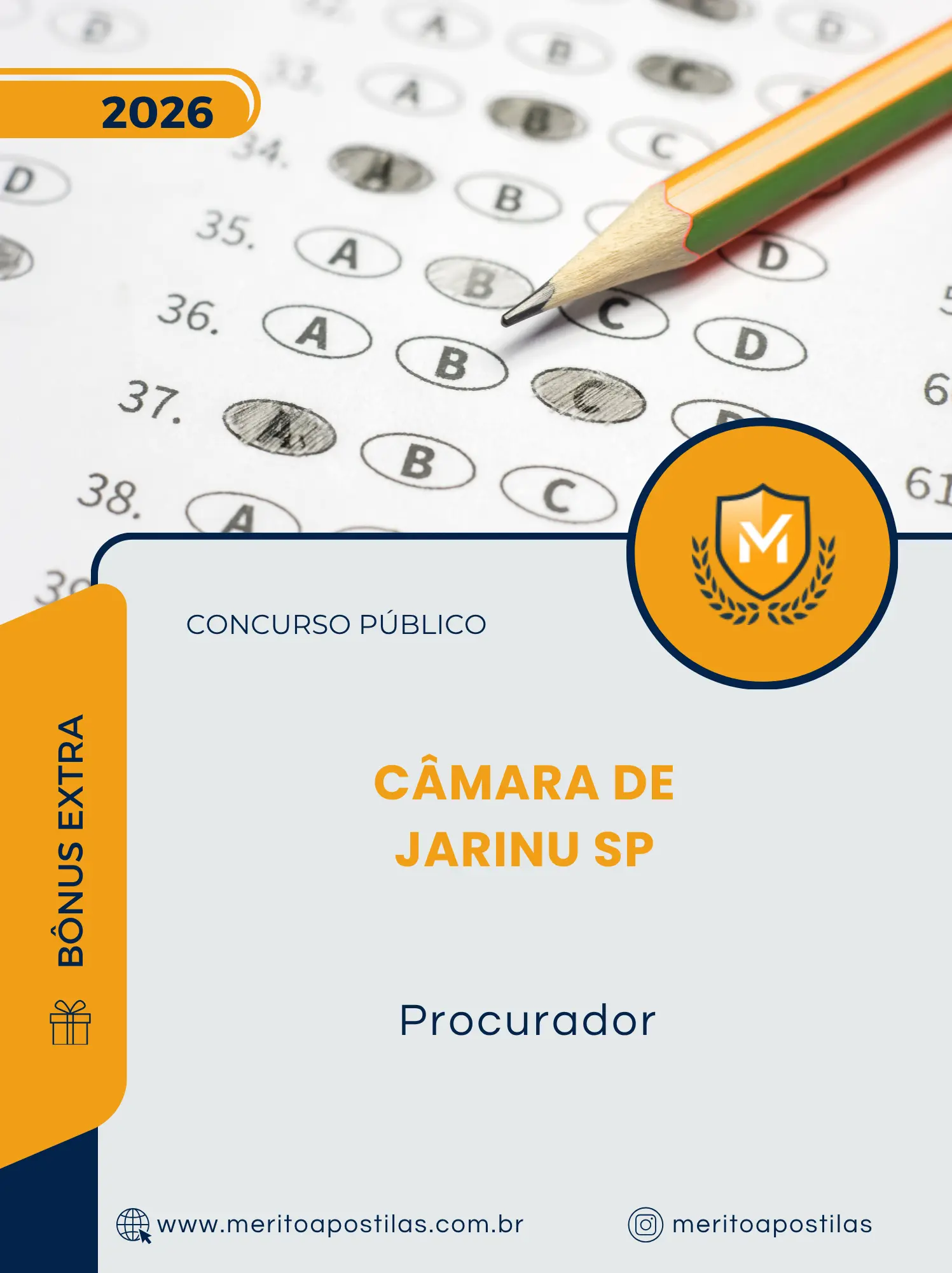 Apostila Procurador Câmara de Jarinu SP 2026