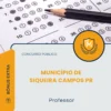 Apostila Professor Município de Siqueira Campos PR 2026