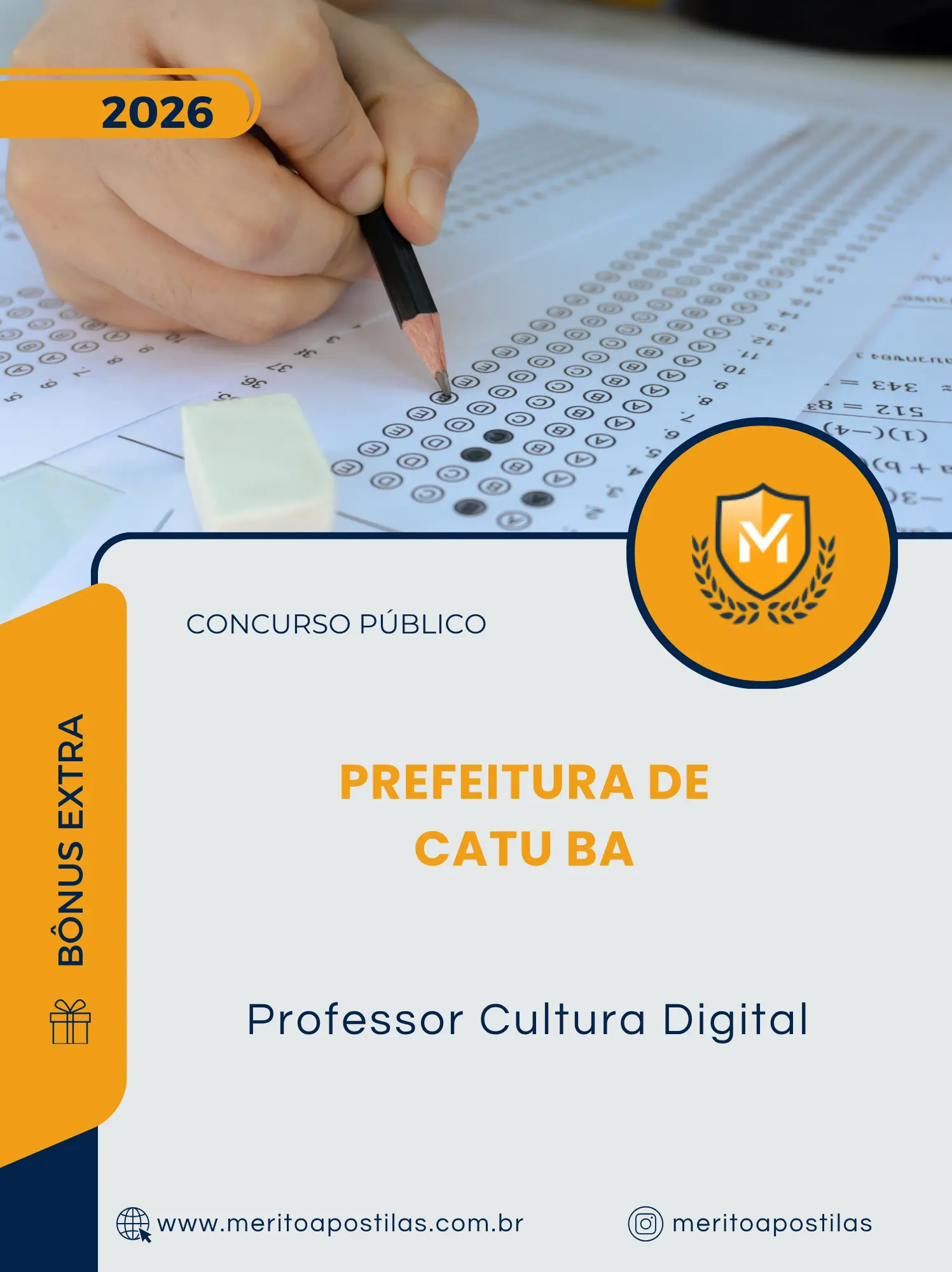 Apostila Professor Cultura Digital Prefeitura de Catu BA 2026
