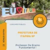 Apostila Professor De Ensino Fundamental I Prefeitura de Itapira SP 2026