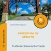 Apostila Professor Educação Física Prefeitura de Areia PB 2026