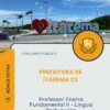 Apostila Professor Ensino Fundamental II Língua Portuguesa Prefeitura de Itarema CE 2026