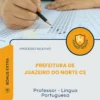 Apostila Professor Língua Portuguesa Prefeitura de Juazeiro do Norte CE 2026