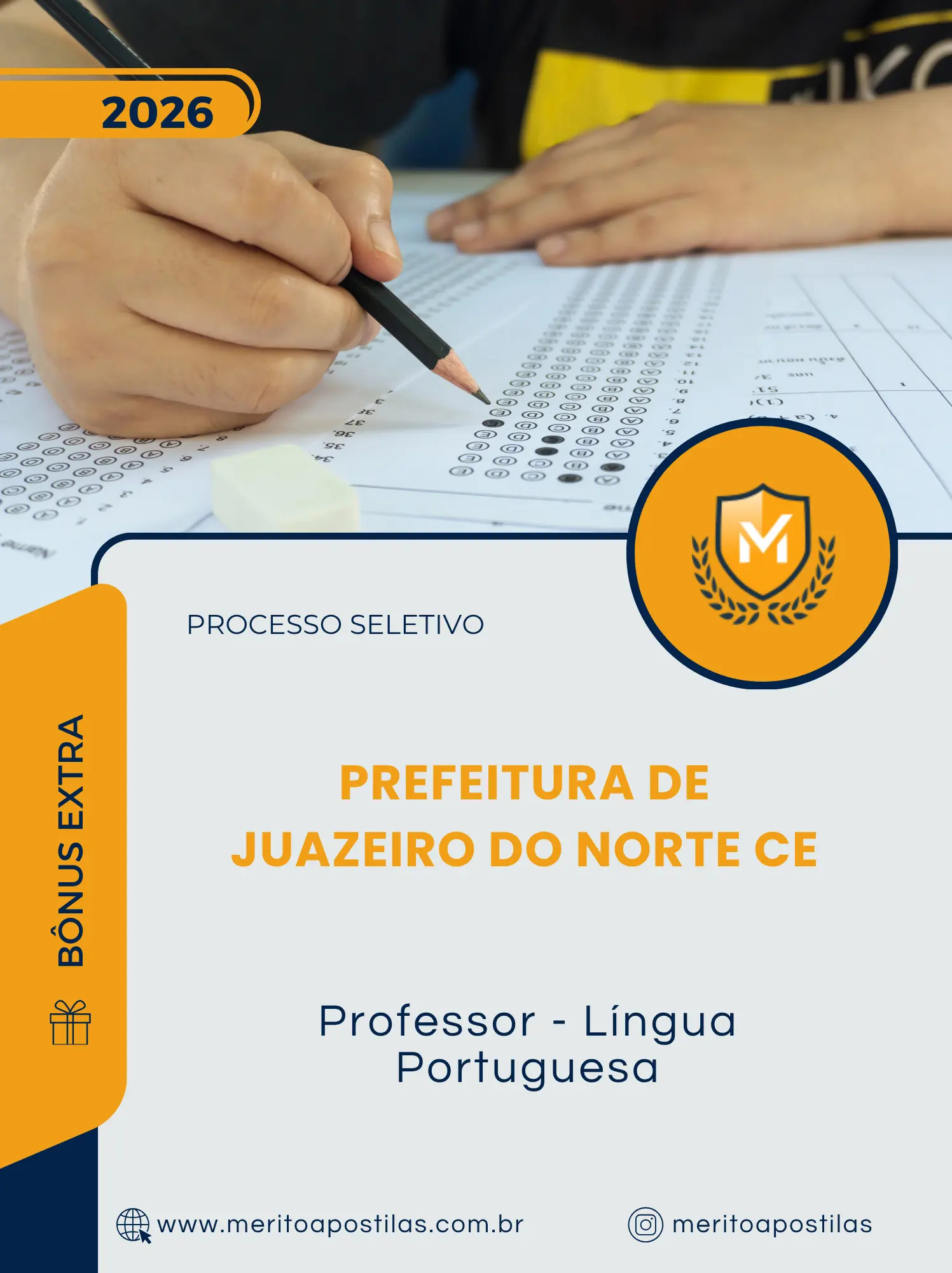 Apostila Professor Língua Portuguesa Prefeitura de Juazeiro do Norte CE 2026