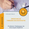 Apostila Professor Pedagogo da Educação Especial Prefeitura de Timbaúba dos Batistas RN 2026