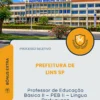Apostila Professor de Educação Básica II PEB II Língua Portuguesa Prefeitura de Lins SP 2026