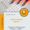 Apostila Professor de Educação Básica II PEB II Matemática Prefeitura de Buri SP 2026