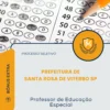 Apostila Professor de Educação Especial Prefeitura de Santa Rosa de Viterbo SP 2026